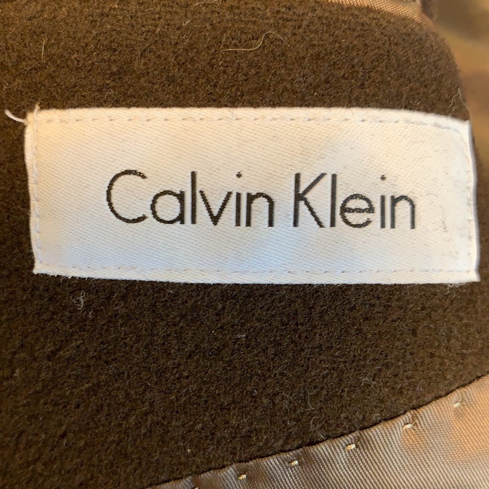 Calvin Klein Wool Overcoat - Picture 7 of 8